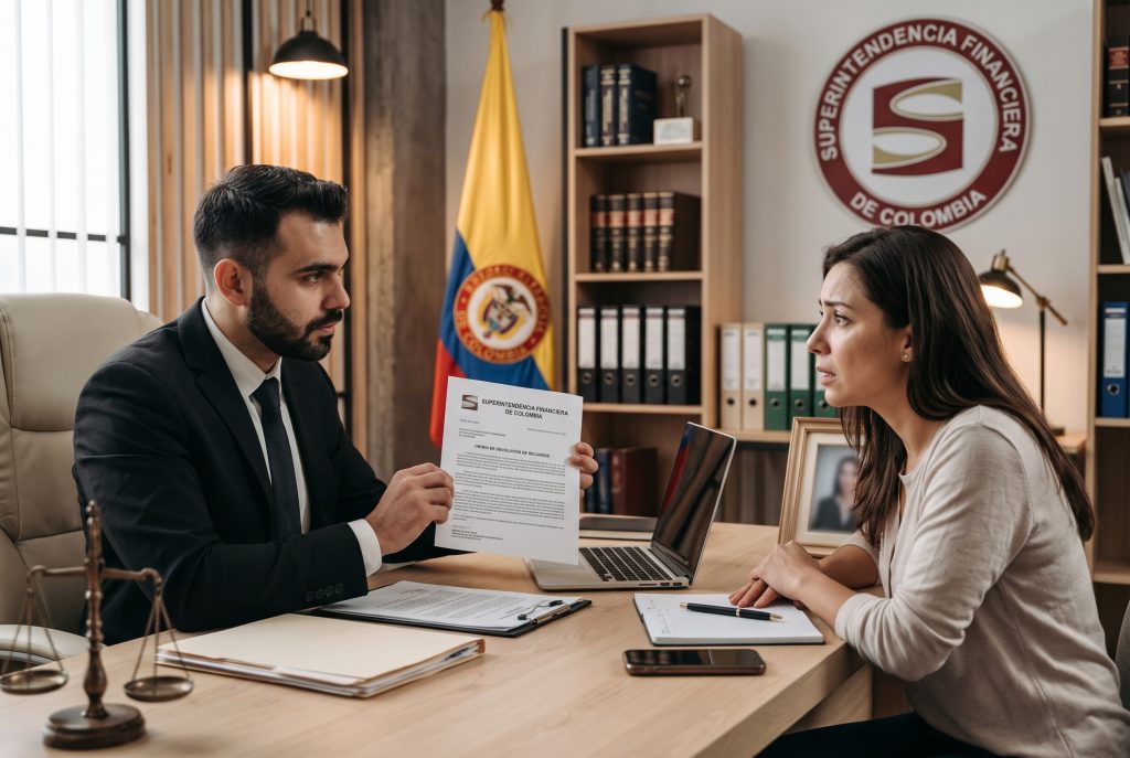 Abogado asesora a consumidora por compras no autorizadas con tarjeta de crédito ante la Superintendencia Financiera